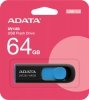 Adata Pendrive UV128 64GB USB 3.2 Gen1 czarno - niebieski